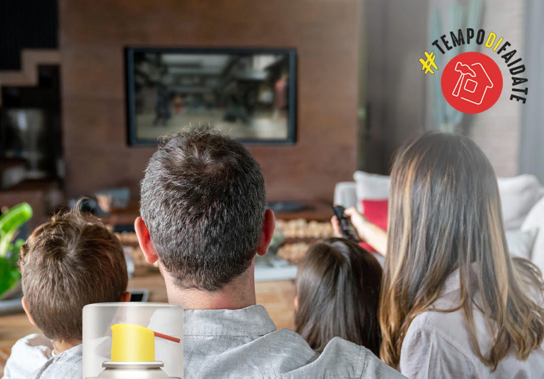 Lubrificare supporto TV