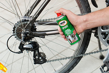 Bike oil store spray